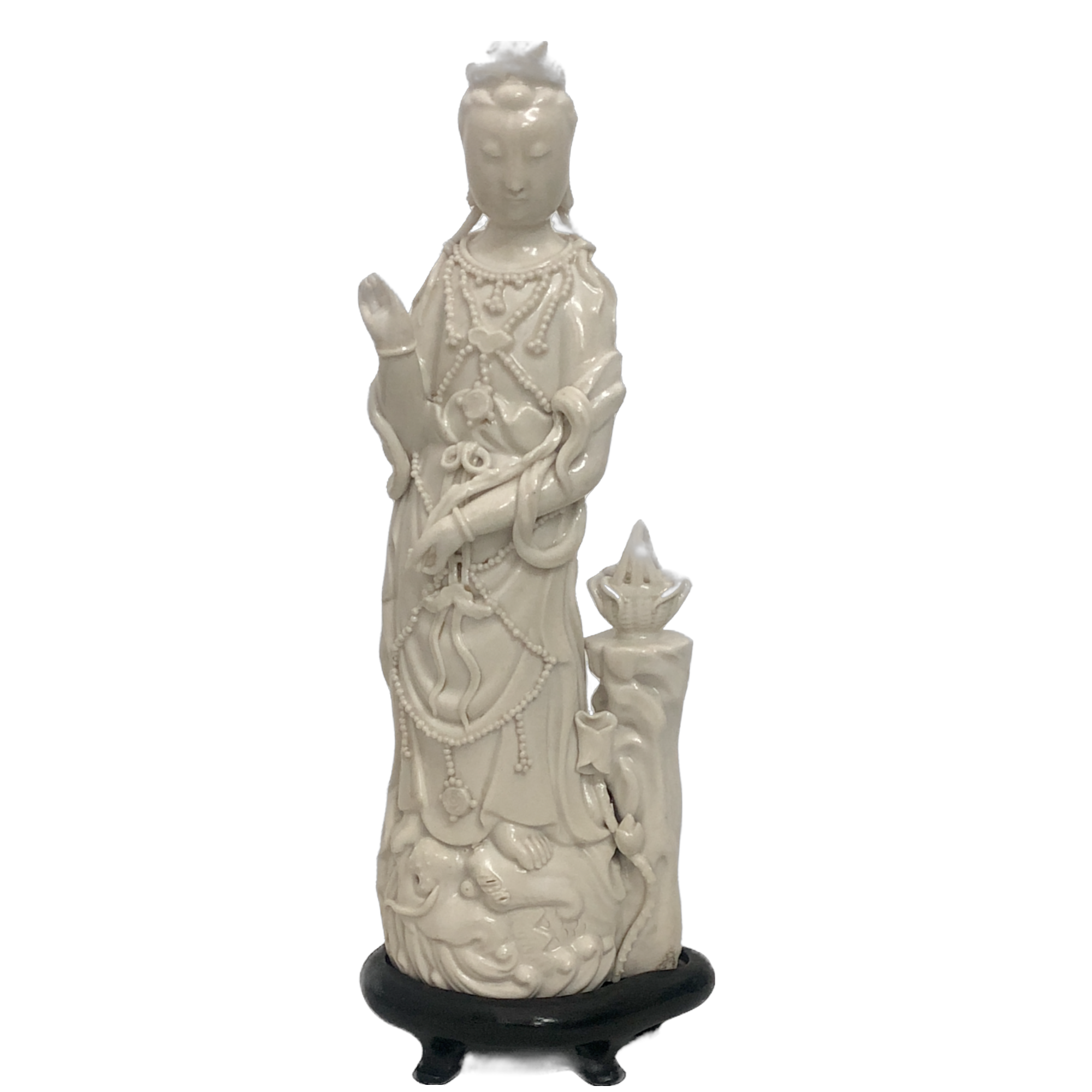 Blanc De Chine Figure of a Guan-Yin, 19th Century