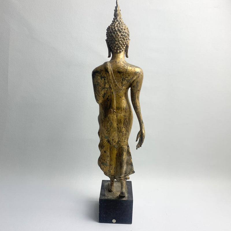 Thai gilt bronze buddha