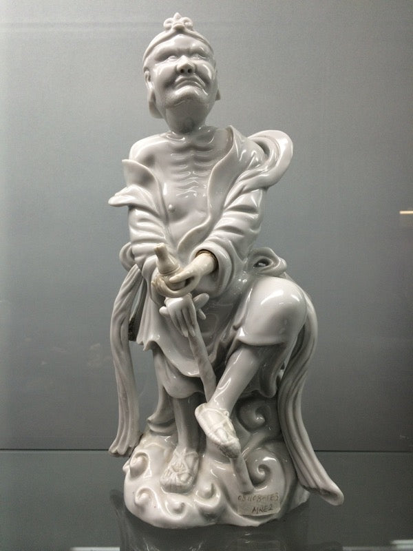 Chinese Blanc de chine figure of Tieguaili