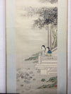 中国绢画卷轴
