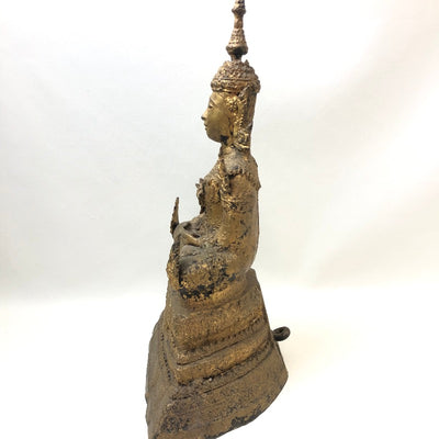 Thai Bronze/ Brass Buddha,28.5cm