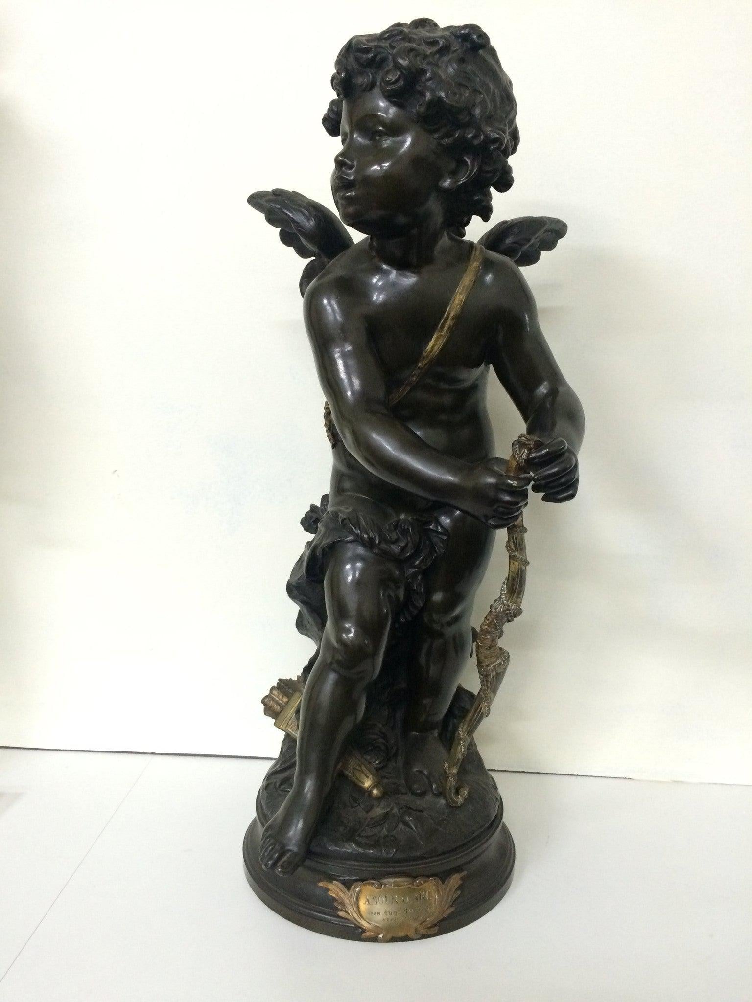 European bronze figure