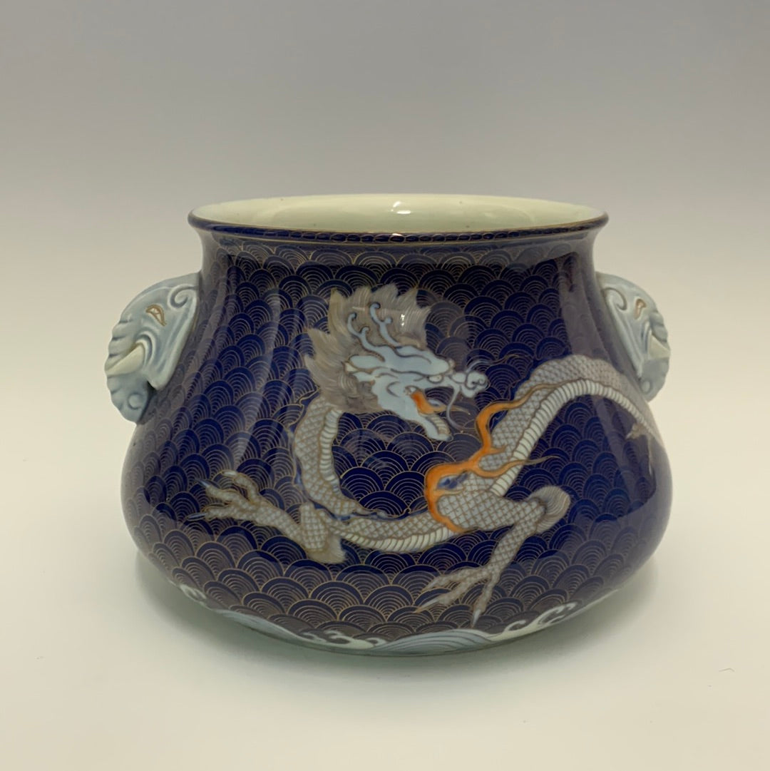 Japanese Fukagawa Vase Early 20th Century