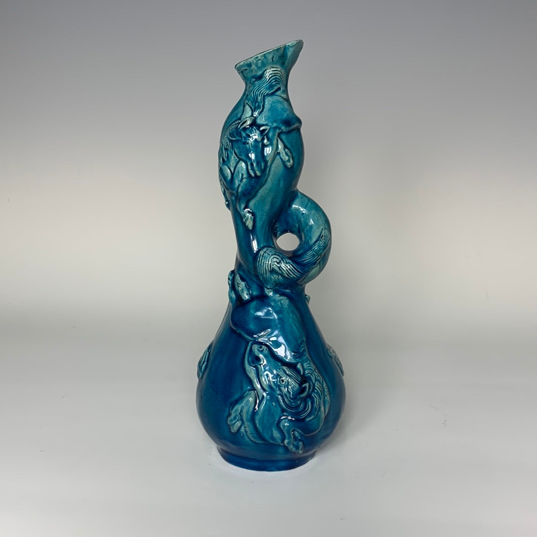 Japanese Blue Vase