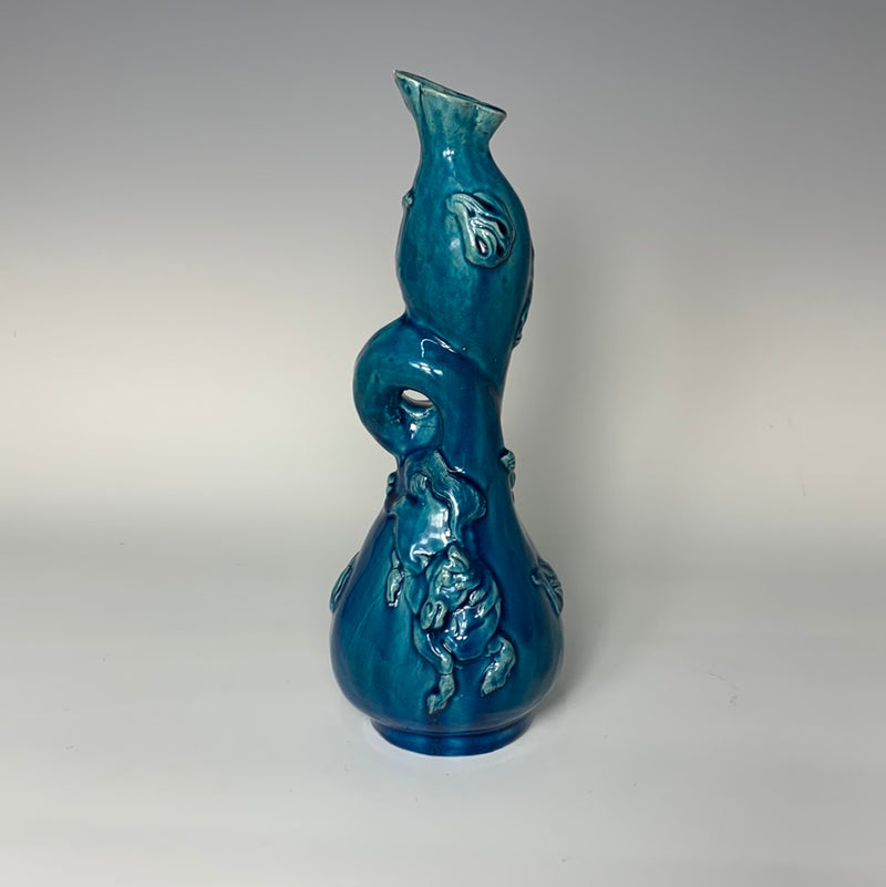 Japanese Blue Vase